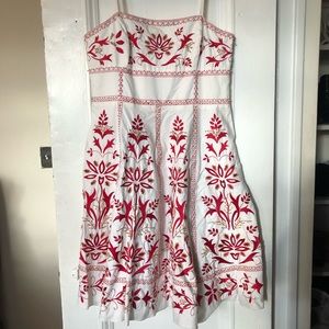 Embroidered dress